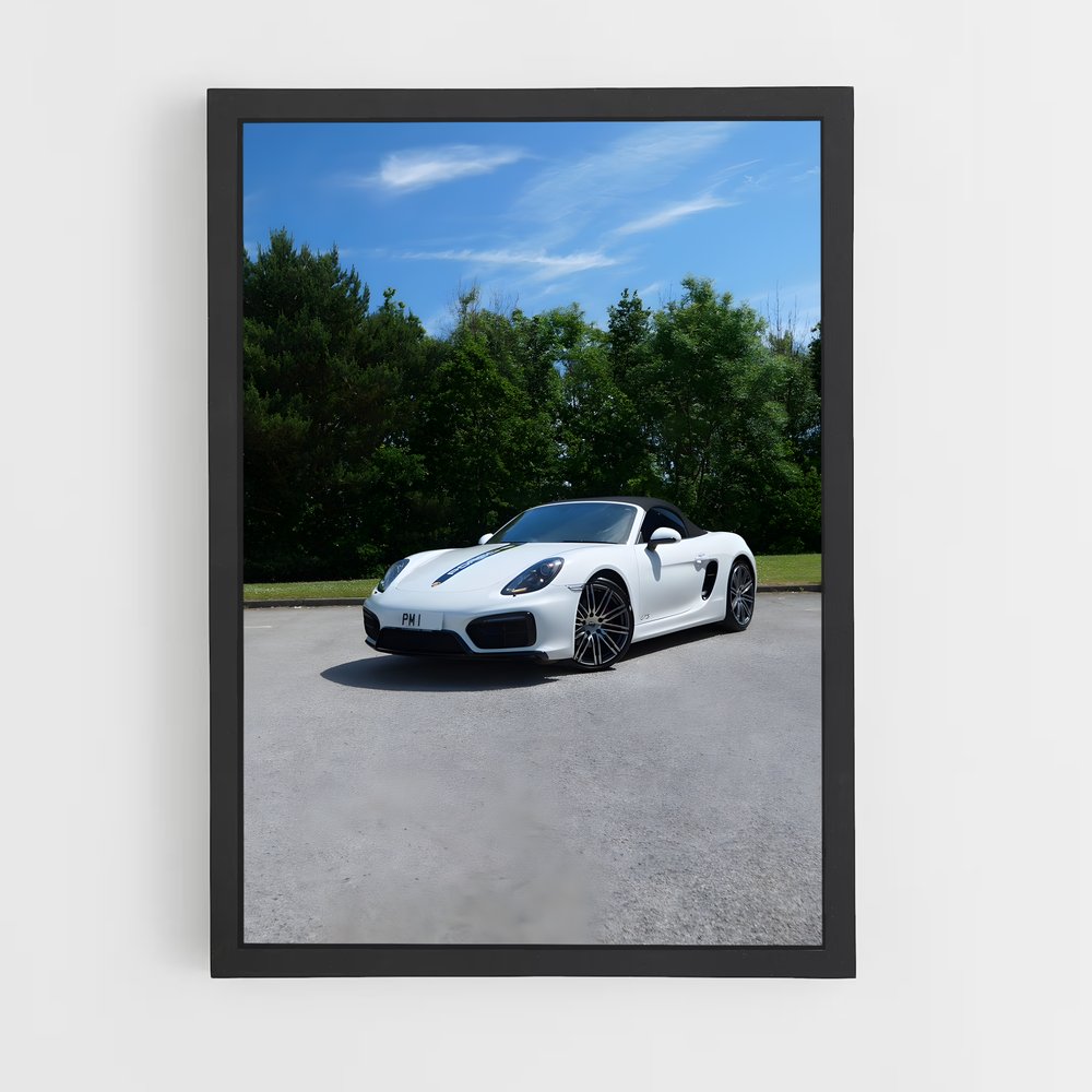 Poster GTS Boxster raffiné – affiche Porsche (vue 2)